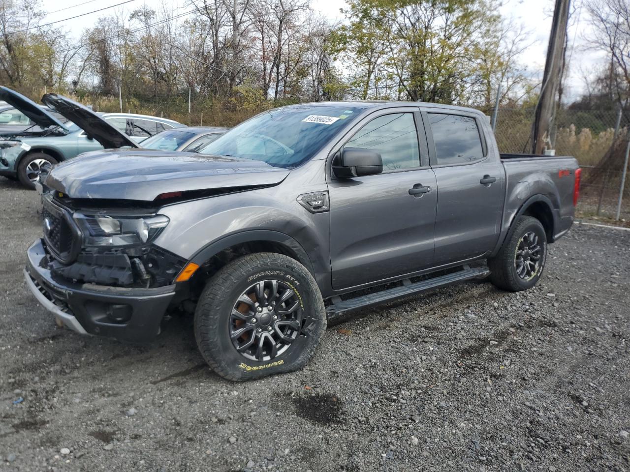 2023 Ford Ranger Xl grey null gas 1FTER4FH9PLE04696 photo #1