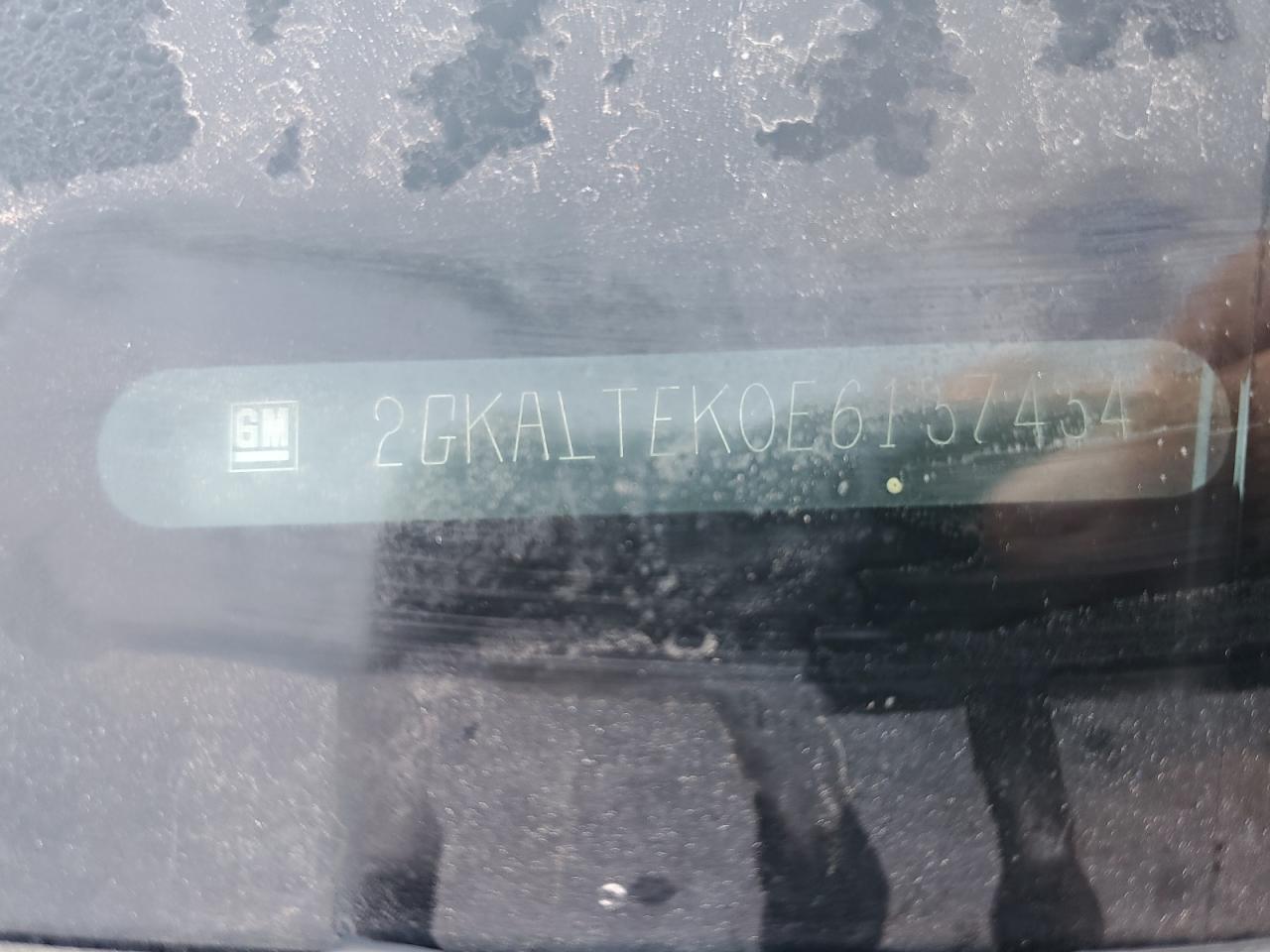 2014 GMC Terrain Slt VIN: 2GKALTEK0E6137434 Lot: 91852875