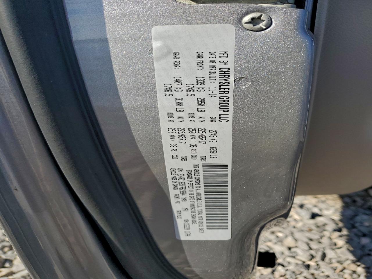 2015 Chrysler Town & Country Touring VIN: 2C4RC1BG5FR628004 Lot: 91088435