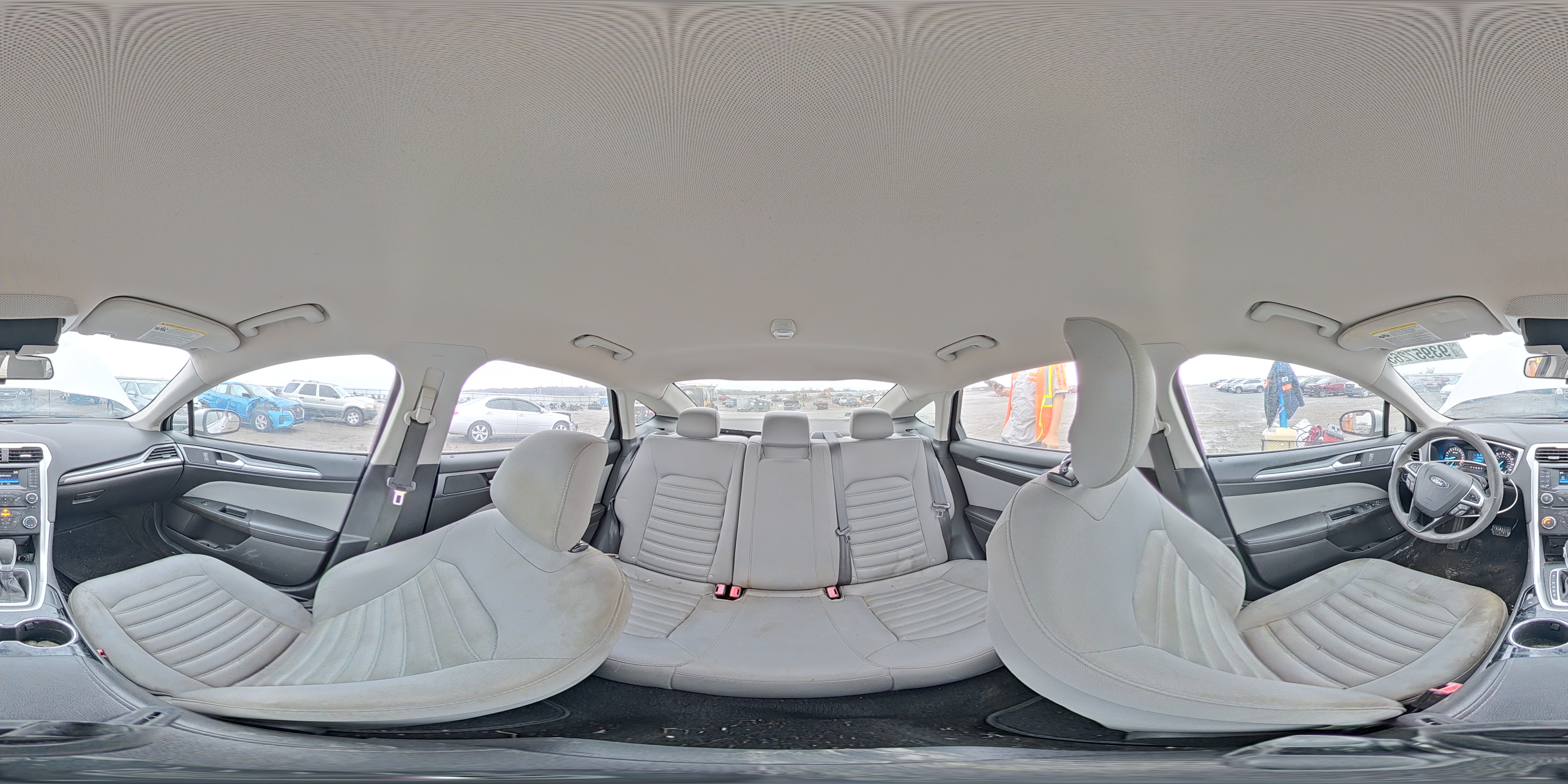 2014 Ford Fusion S VIN: 1FA6P0G74E5380453 Lot: 93957265