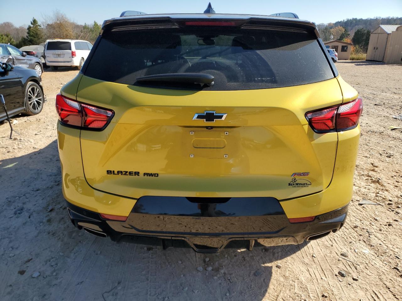 2022 Chevrolet Blazer Rs VIN: 3GNKBKRS8NS165806 Lot: 93821735