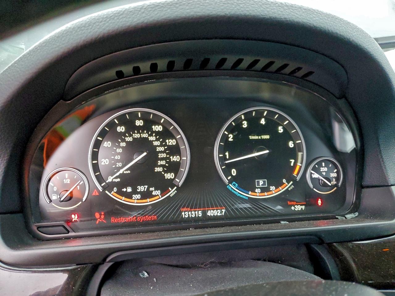 2015 BMW 535 Xi VIN: WBA5B3C57FD545734 Lot: 93979805