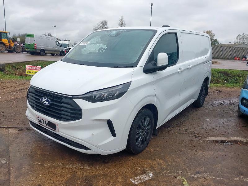 2024 FORD TRANSIT CUSTOM 2.0 ECOBLUE 170PS H1 VAN LIMITED AUTO for sale at Copart SANDY