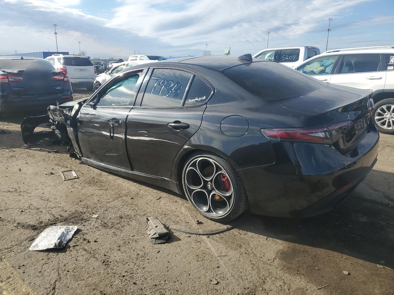 2024 Alfa Romeo Giulia Ti black null gas ZARFANBN6R7677934 photo #3