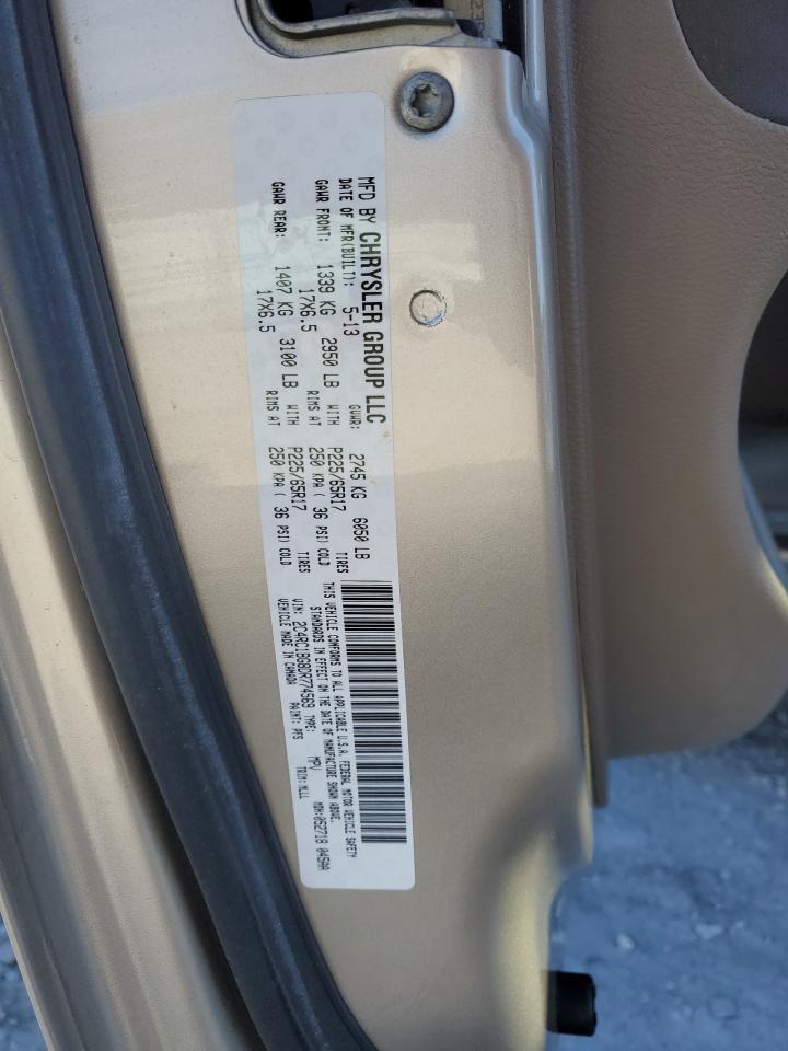 2013 Chrysler Town & Country Touring VIN: 2C4RC1BG8DR774569 Lot: 92107795