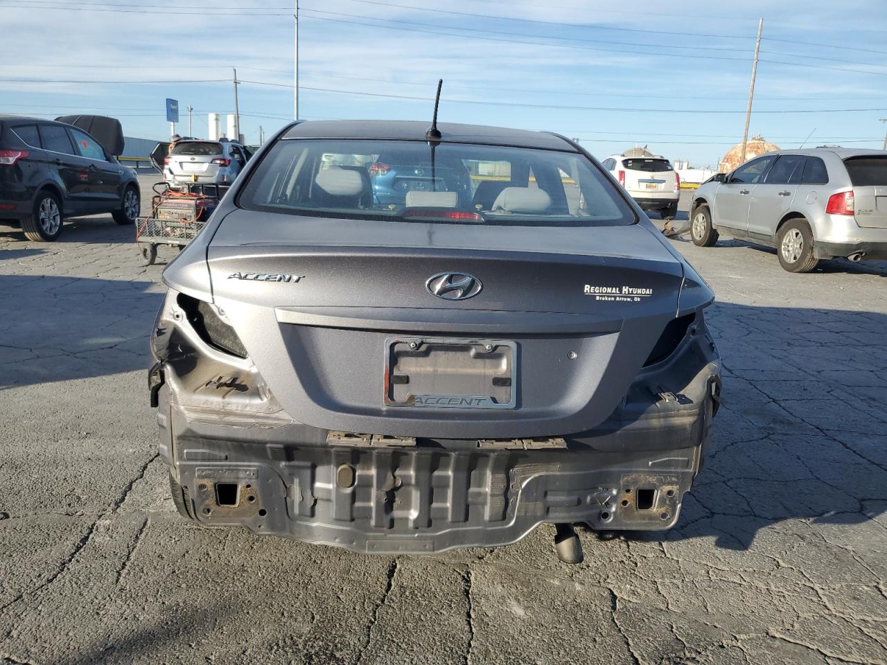 2015 Hyundai Accent Gls VIN: KMHCT4AE4FU897911 Lot: 92121285