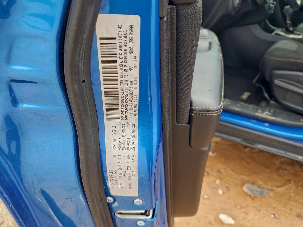 2017 Jeep Cherokee Sport VIN: 1C4PJLABXHW613510 Lot: 92795625