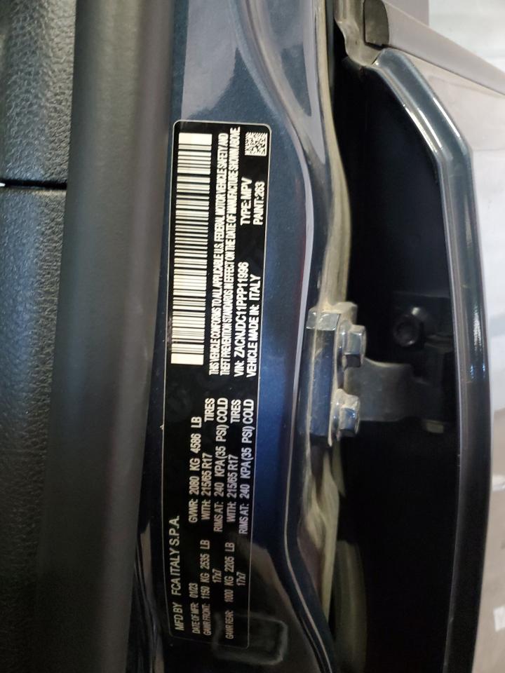 2023 Jeep Renegade Trailhawk VIN: ZACNJDC11PPP11996 Lot: 91105565