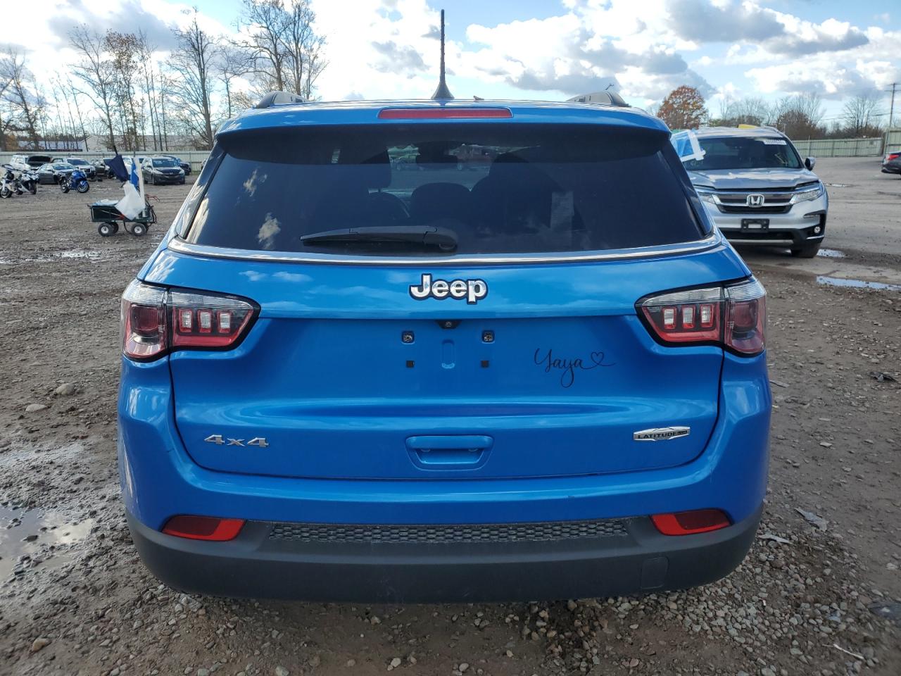 2022 Jeep Compass Latitude Lux VIN: 3C4NJDFB0NT130003 Lot: 91308745