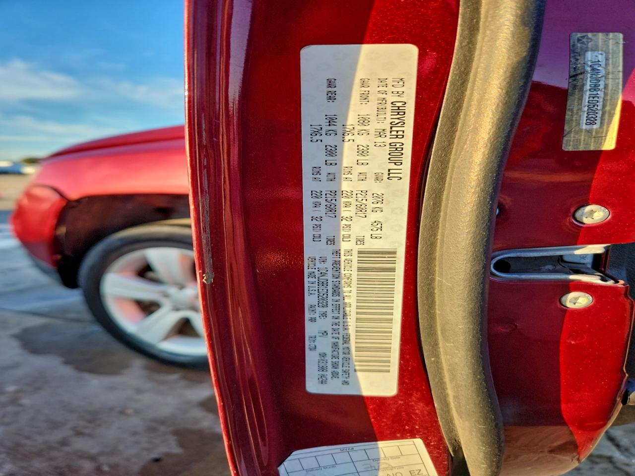 2014 Jeep Compass Sport VIN: 1C4NJDBB1ED520328 Lot: 92157005