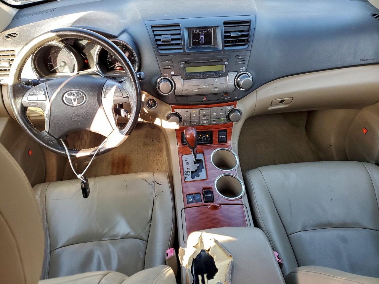 2008 Toyota Highlander Limited VIN: JTEES42A382059181 Lot: 93839885