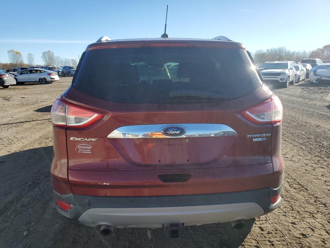 2014 Ford Escape Titanium VIN: 1FMCU9J95EUD86591 Lot: 91276985