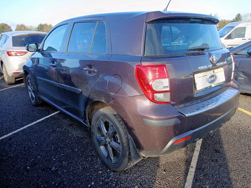 2011 TOYOTA URBANCRUISER 1.4 D-4D 5DR 4WD