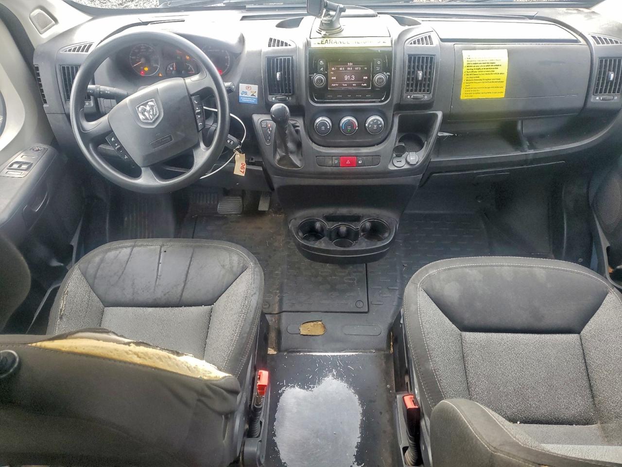 2021 Ram Promaster 3500 Delivery Van VIN: 3C6MRVJG4ME580325 Lot: 90796695