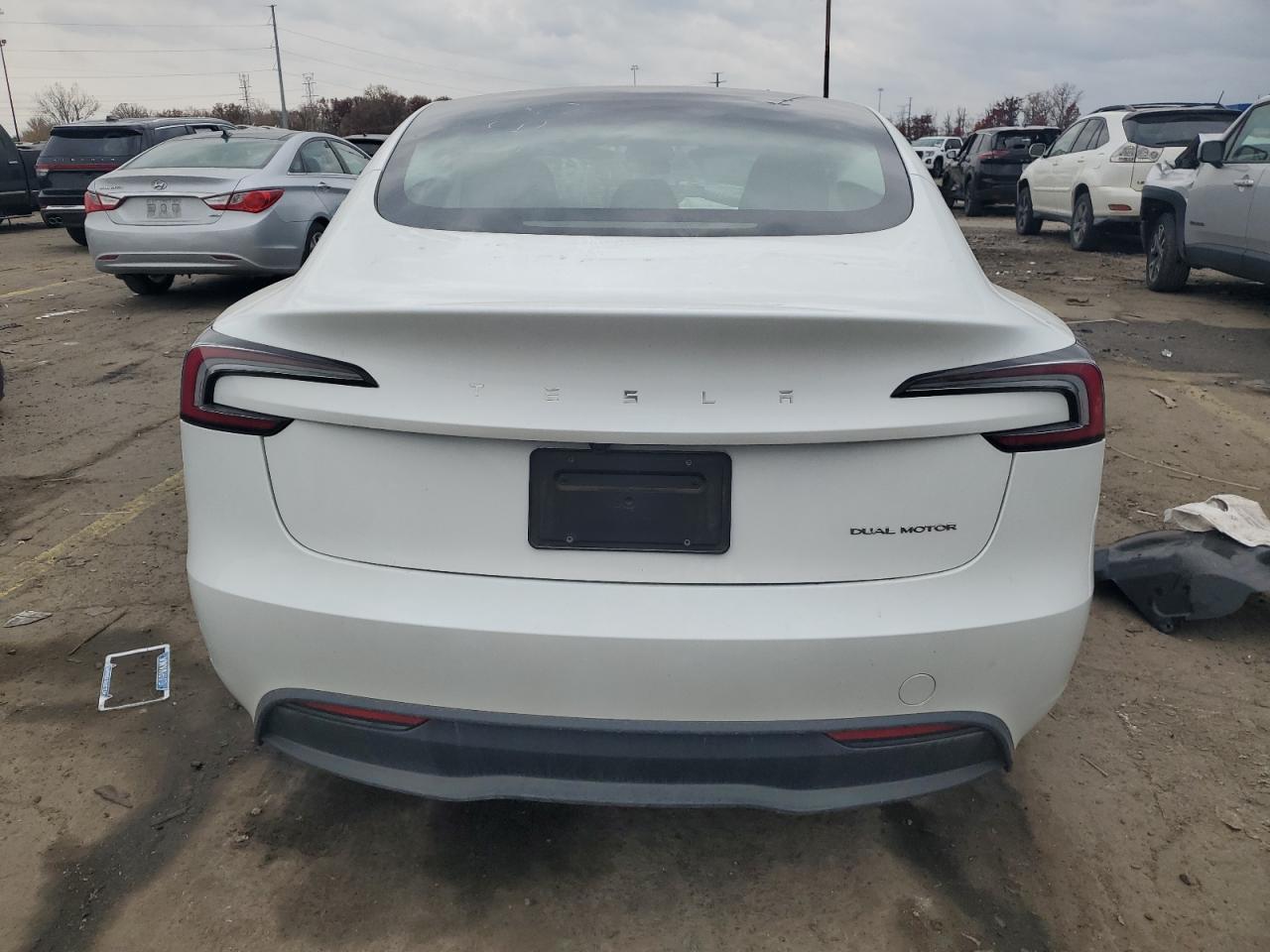 2025 Tesla Model 3 VIN: 5YJ3E1EB7SF917293 Lot: 91113105