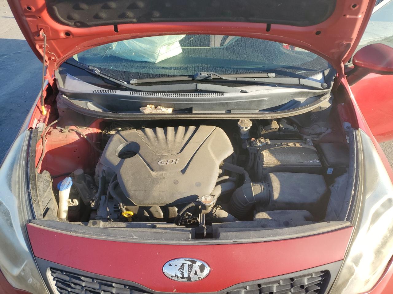 2013 Kia Rio Lx VIN: KNADM4A33D6309080 Lot: 91515875