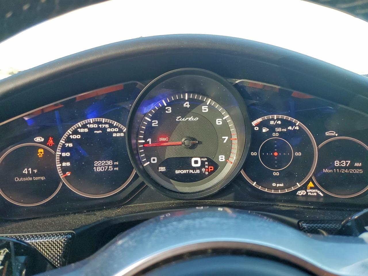 2017 Porsche Panamera Turbo VIN: WP0AF2A77HL151311 Lot: 93872095