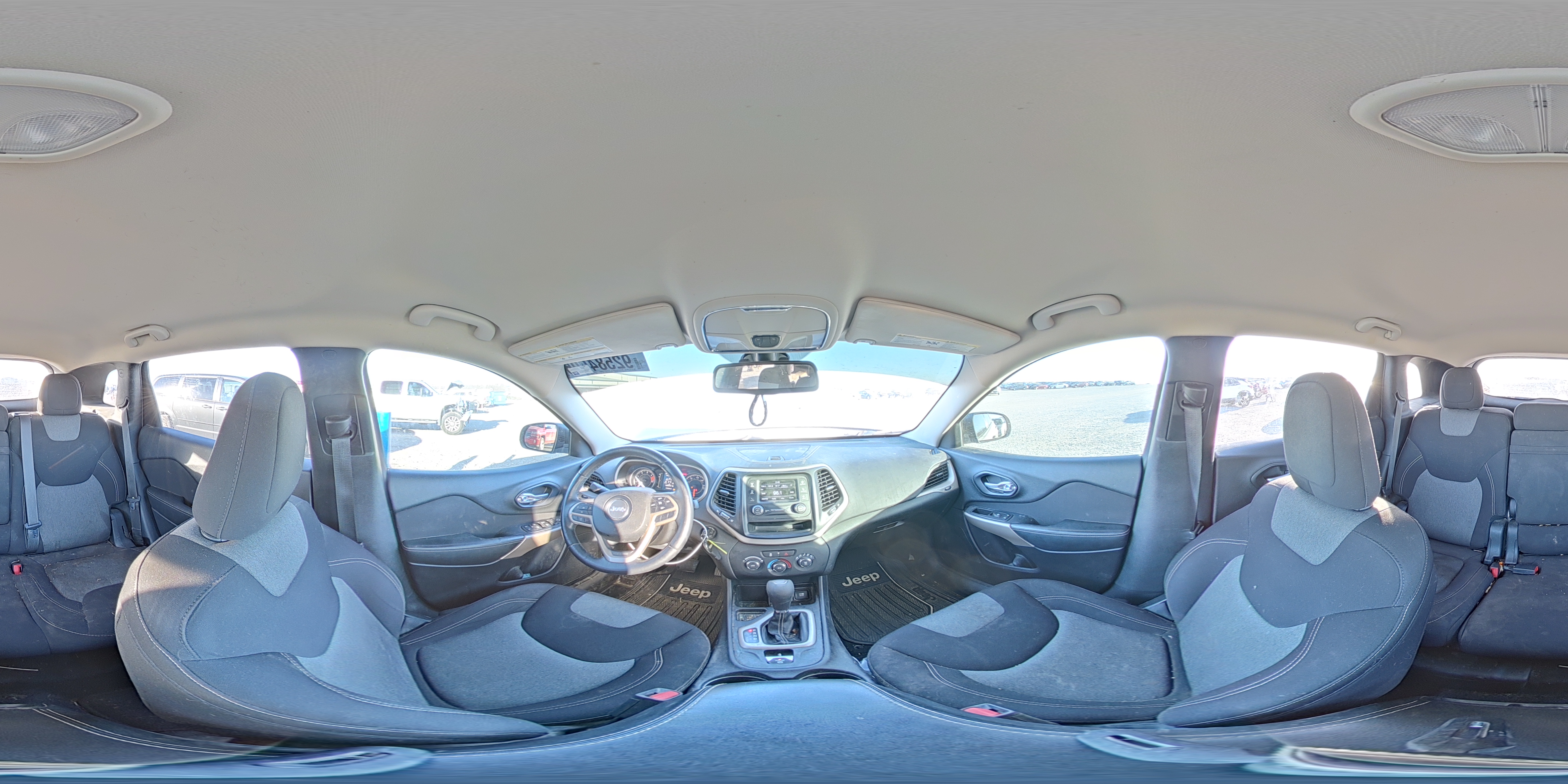 2017 Jeep Cherokee Sport VIN: 1C4PJLAB6HW596222 Lot: 92584905