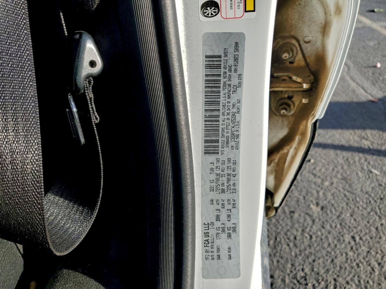 2020 Ram 1500 Rebel VIN: 1C6SRFET4LN253342 Lot: 93757625