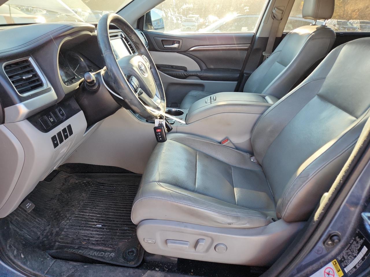 2014 Toyota Highlander Limited VIN: 5TDDKRFH1ES017357 Lot: 91221465