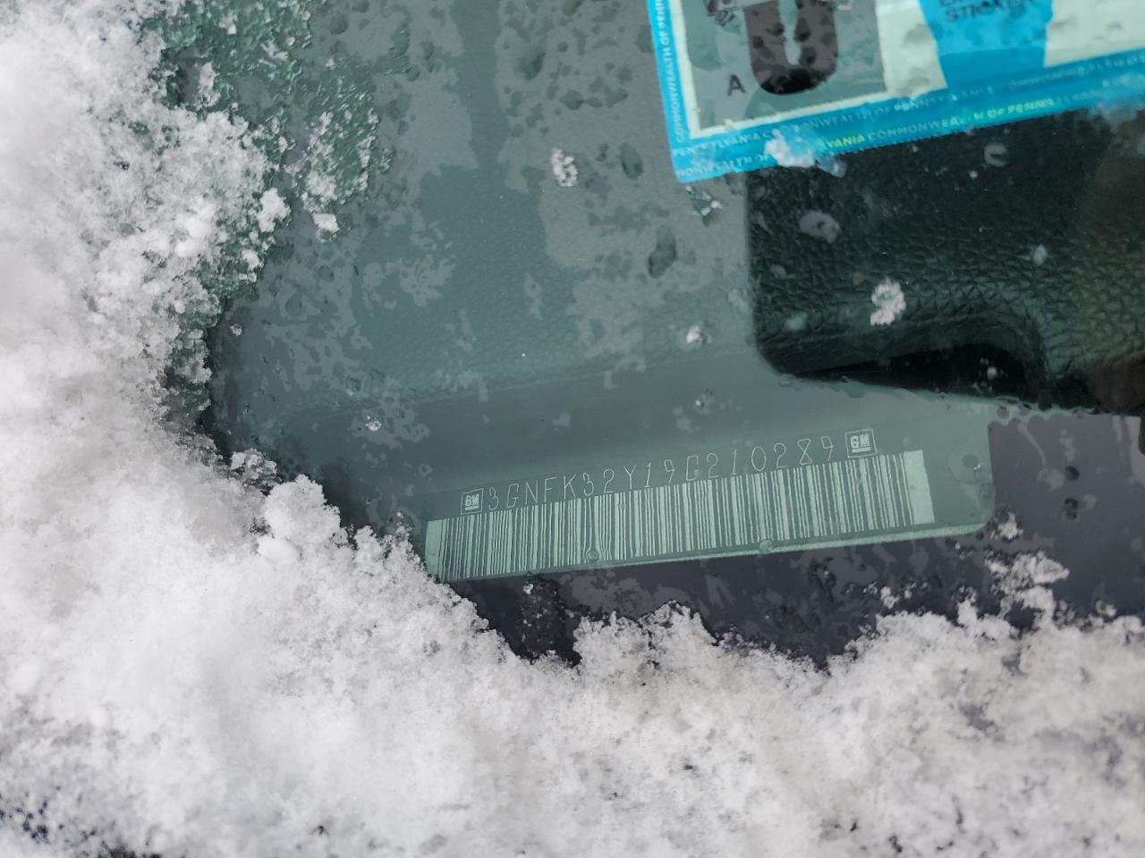 2009 Chevrolet Avalanche K1500 Ltz VIN: 3GNFK32Y19G210289 Lot: 92013065