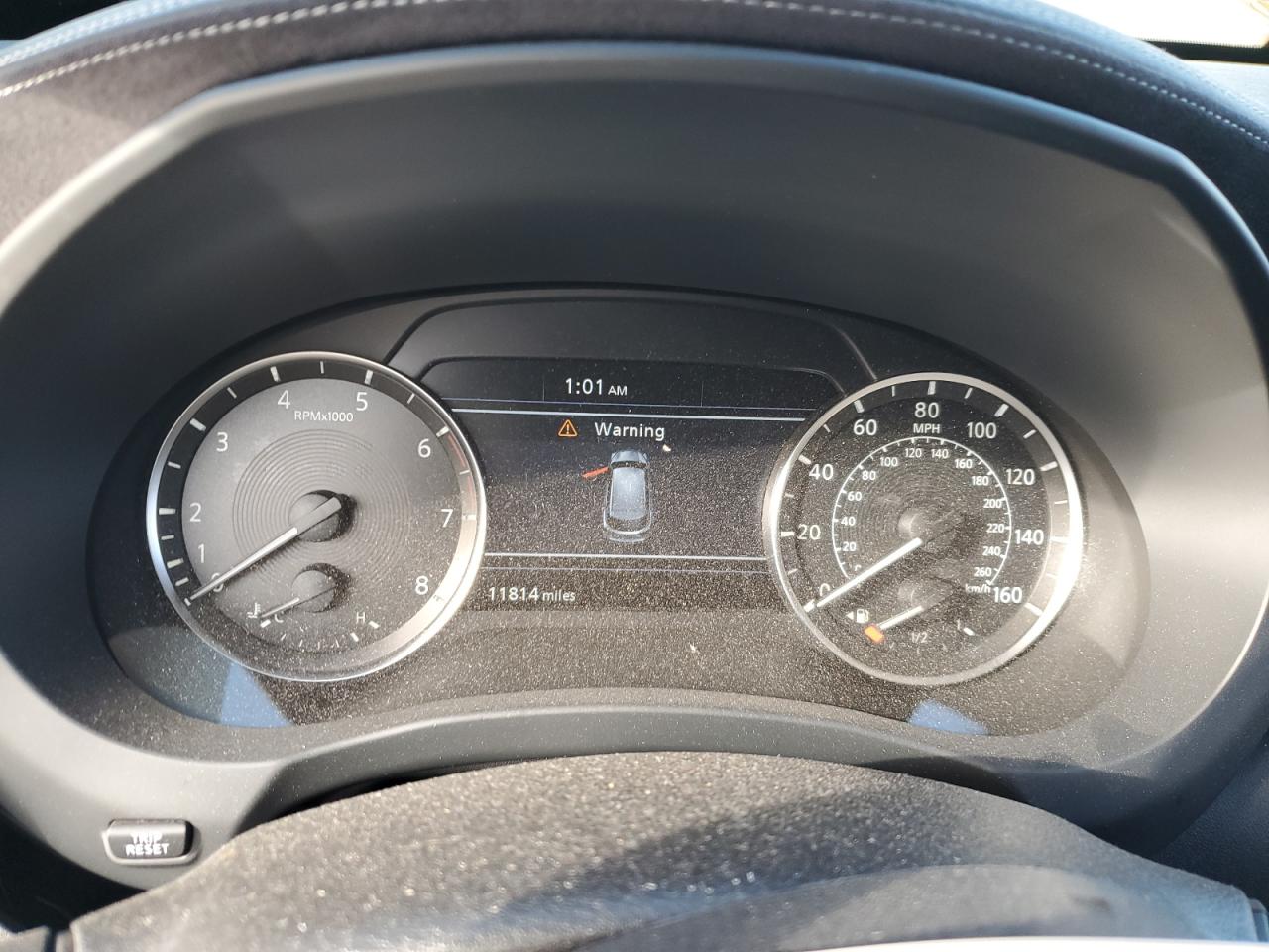 2022 Infiniti Qx50 Sensory VIN: 3PCAJ5EB1NF107480 Lot: 92244025