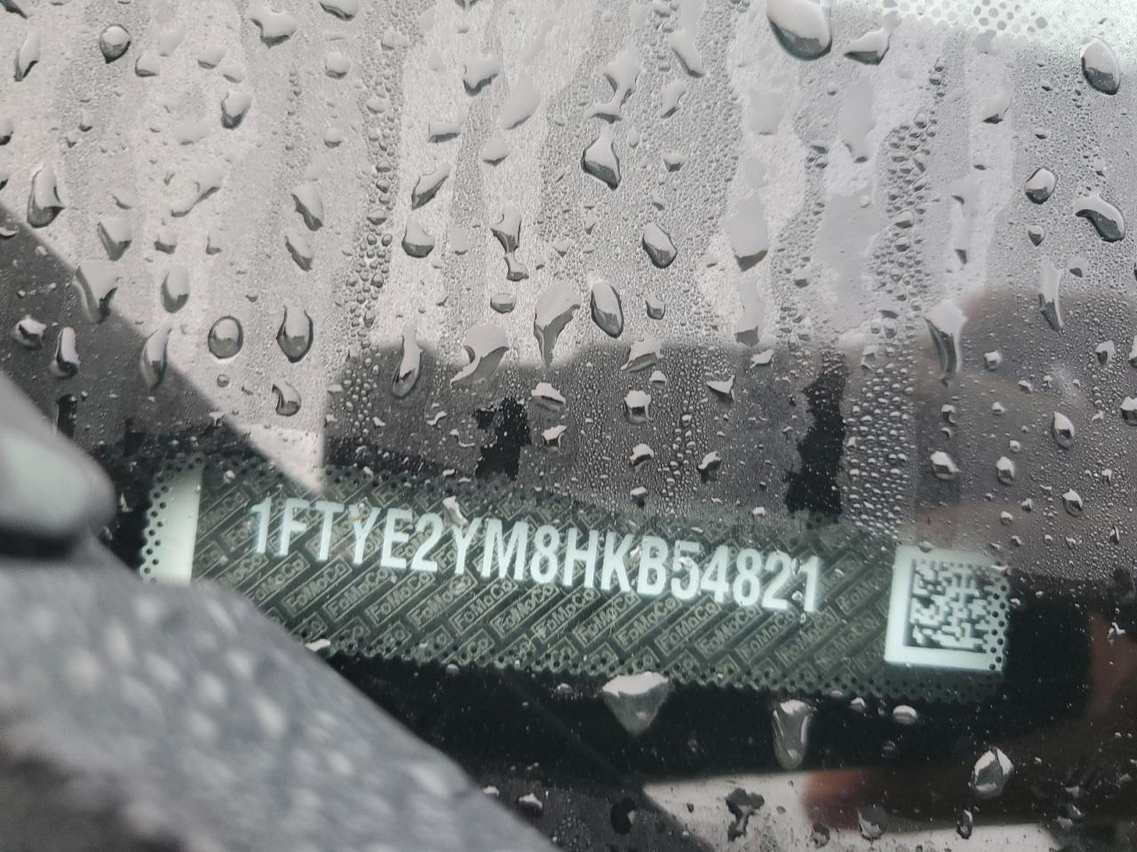 2017 Ford Transit T-150 Delivery Van VIN: 1FTYE2YM8HKB54821 Lot: 93559885