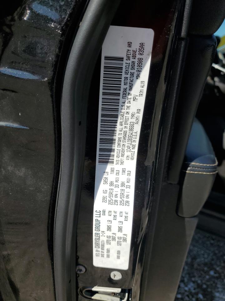 2014 Jeep Cherokee Limited VIN: 1C4PJLDB3EW186663 Lot: 92617845