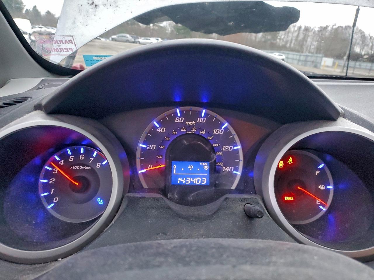 2010 Honda Fit Sport VIN: JHMGE8G40AC022747 Lot: 94679455