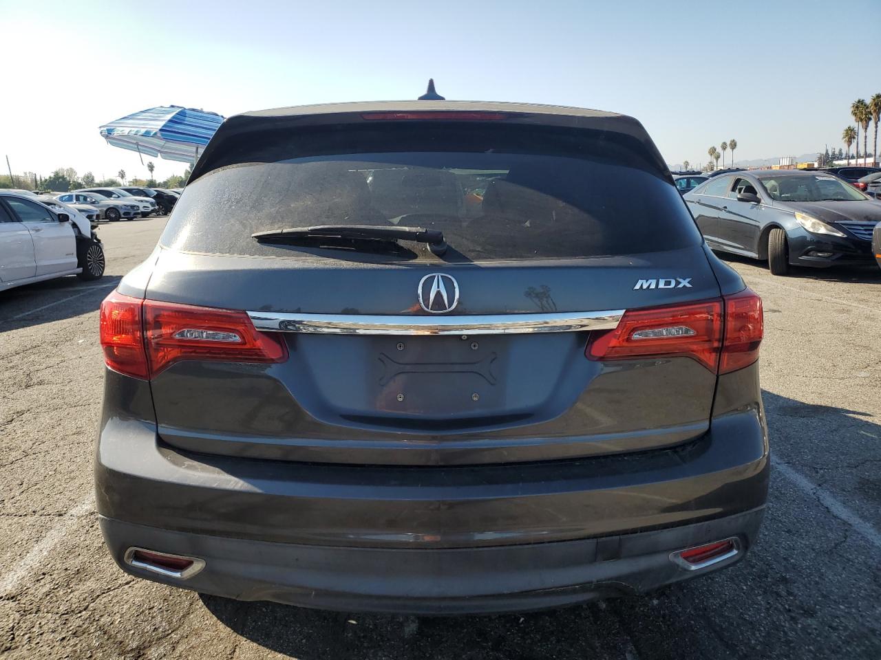 2014 Acura Mdx VIN: 5FRYD3H24EB004266 Lot: 87025505
