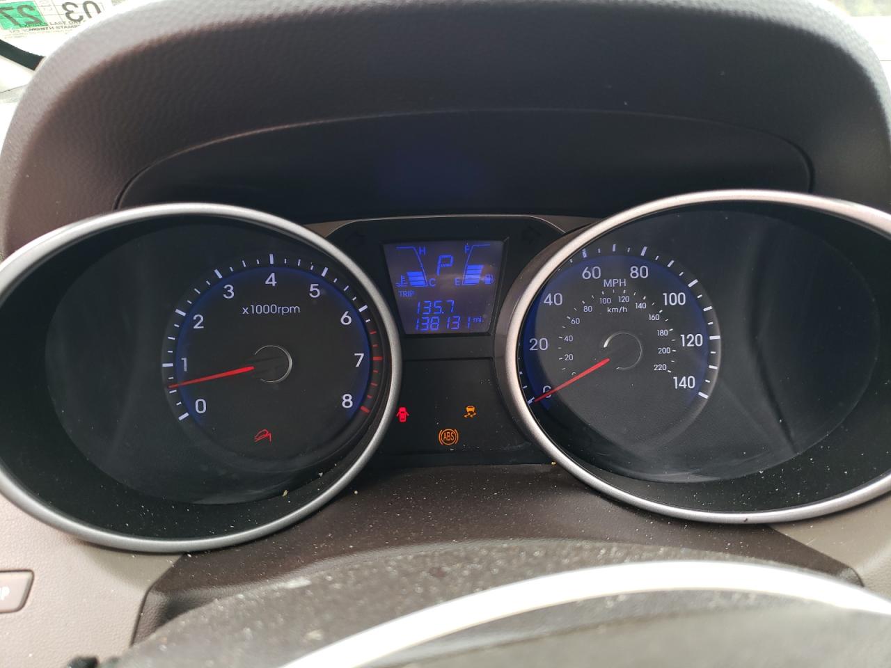 2013 Hyundai Tucson Gl VIN: KM8JT3AB8DU568911 Lot: 92685885