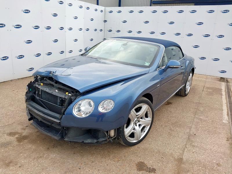 2013 BENTLEY CONTINENTAL GTC 6.0 W12 MULLINER DRIVING SPEC 2DR AUTO for sale at Copart SANDY