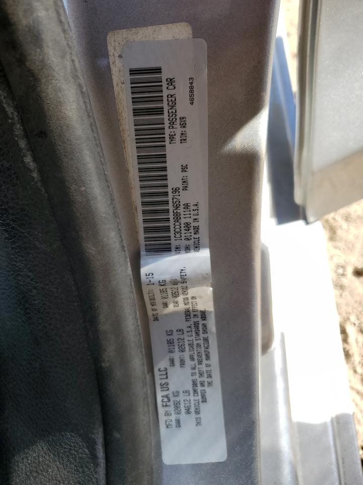 2015 Chrysler 200 Limited VIN: 1C3CCCAB8FN657196 Lot: 91360135