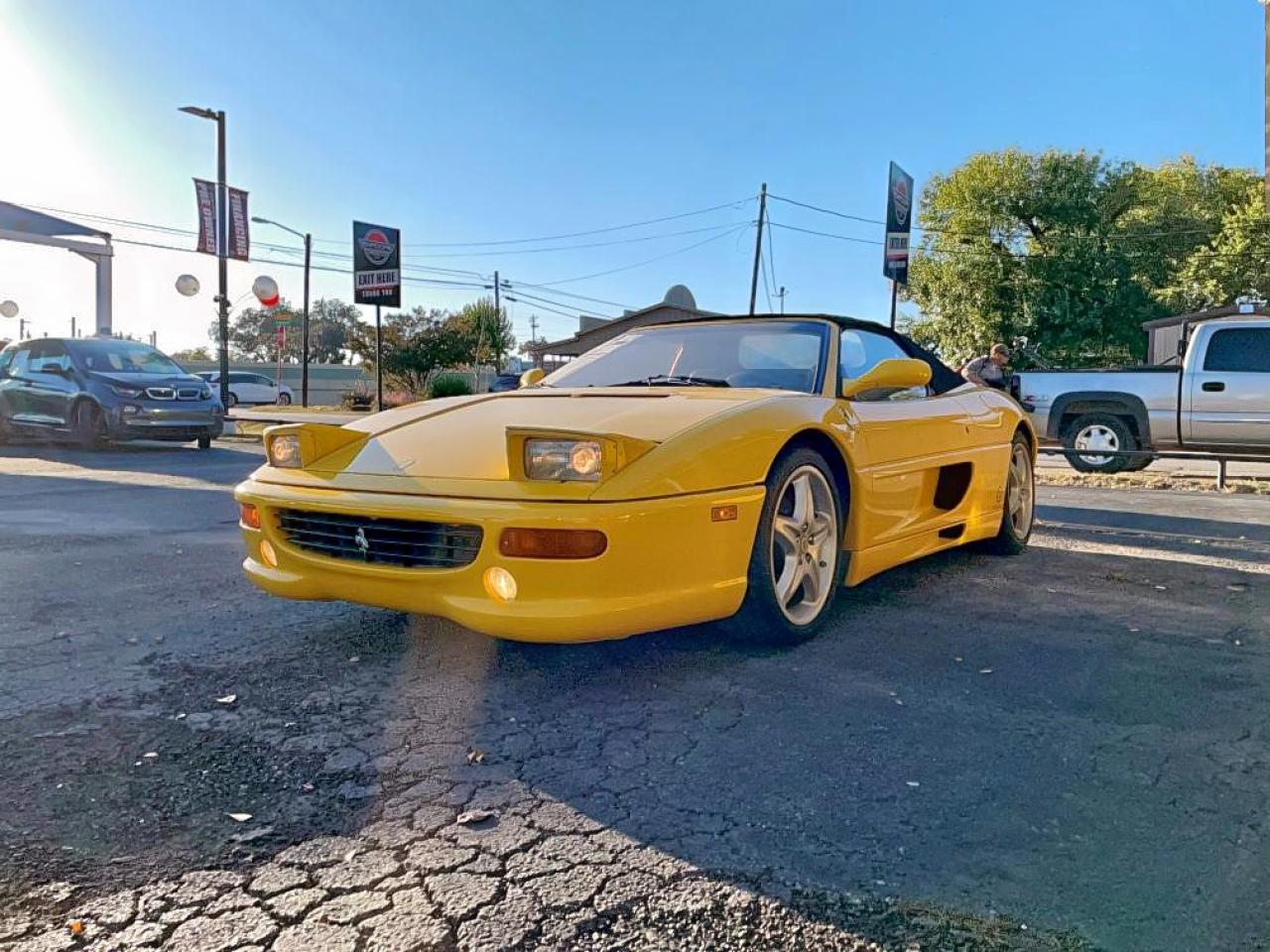 1997 Ferrari F355 Spider yellow cabrio gas ZFFXR48A3V0107772 photo #3