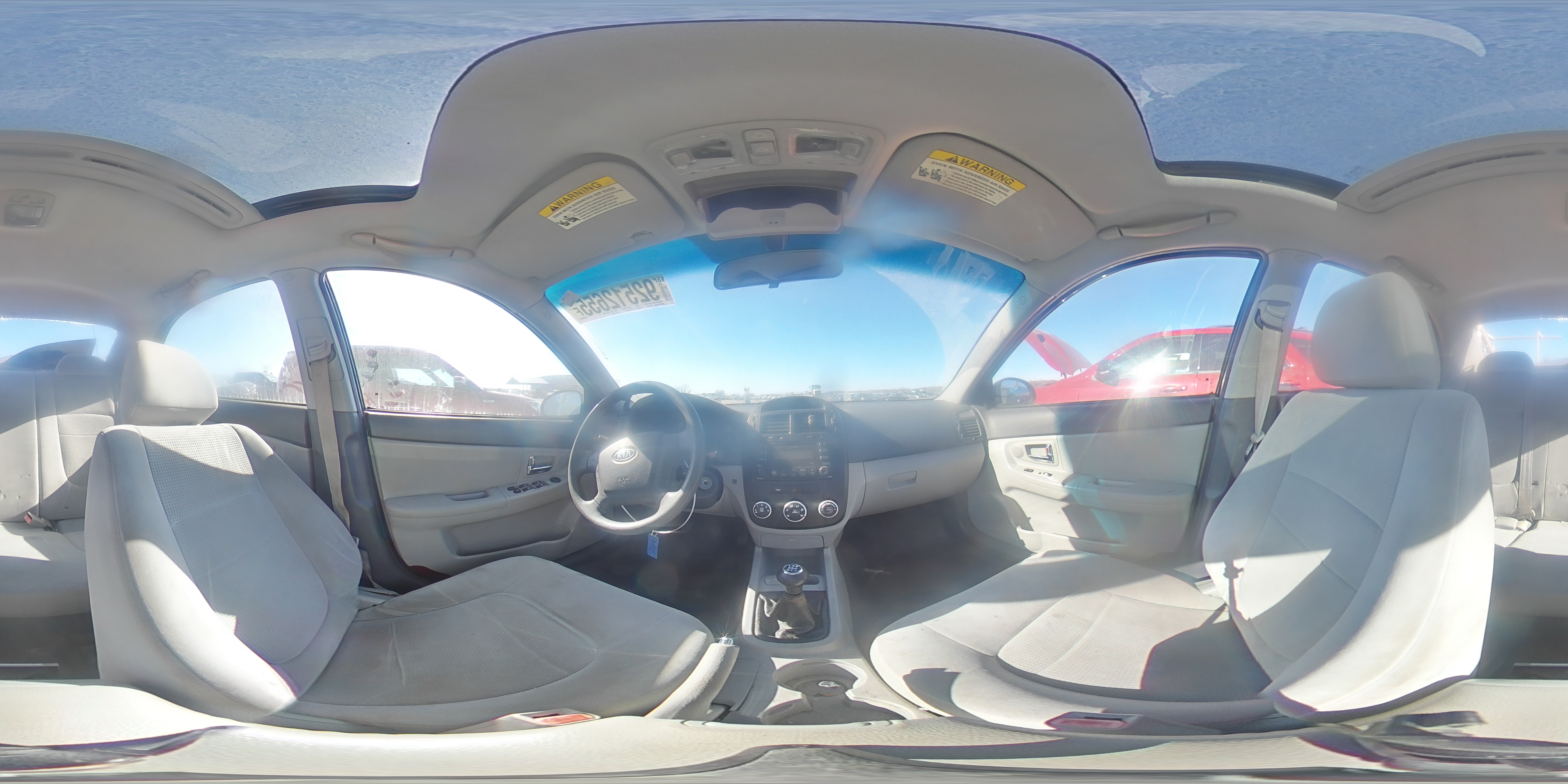 2009 Kia Spectra Ex VIN: KNAFE221695651515 Lot: 92512655