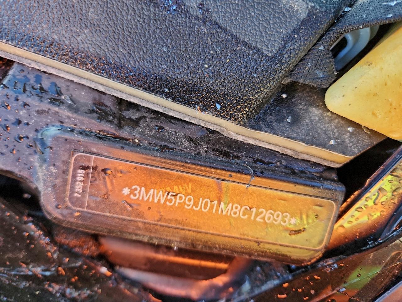 2021 BMW 330Xe VIN: 3MW5P9J01M8C12693 Lot: 93994425