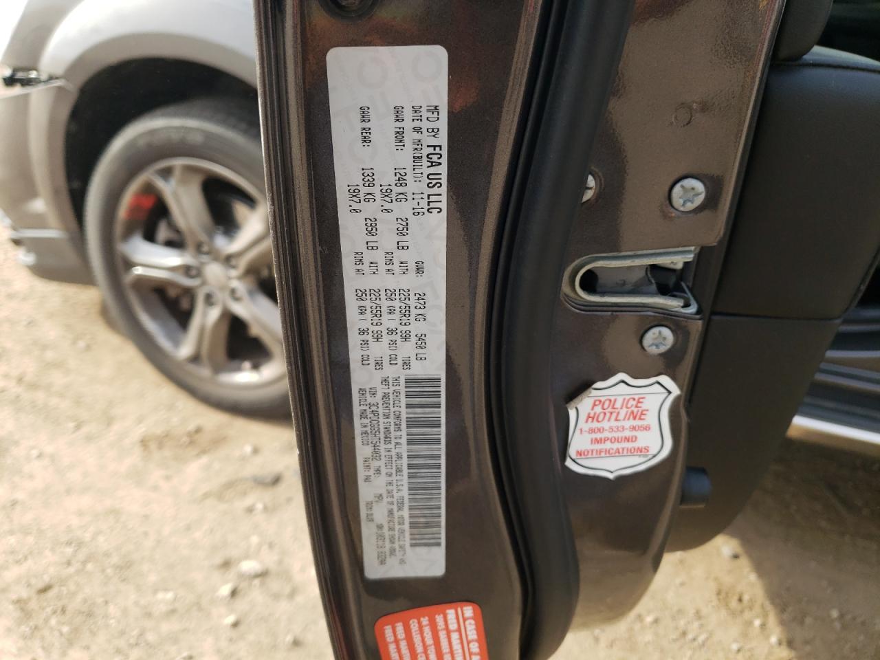 2017 Dodge Journey Crossroad VIN: 3C4PDCGG5HT544032 Lot: 90619635