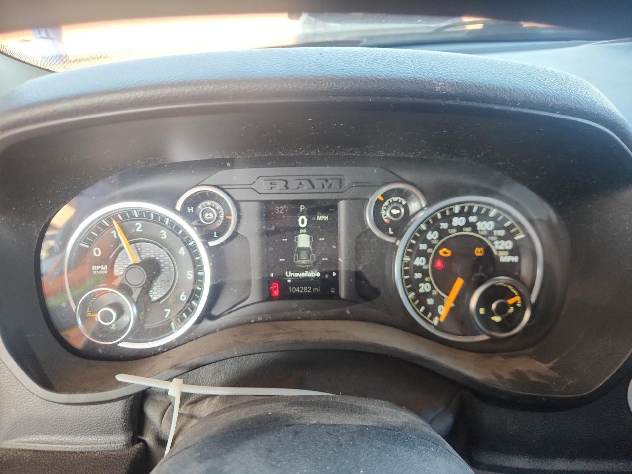 2019 Ram 1500 Tradesman VIN: 1C6RRECT7KN737905 Lot: 92281525