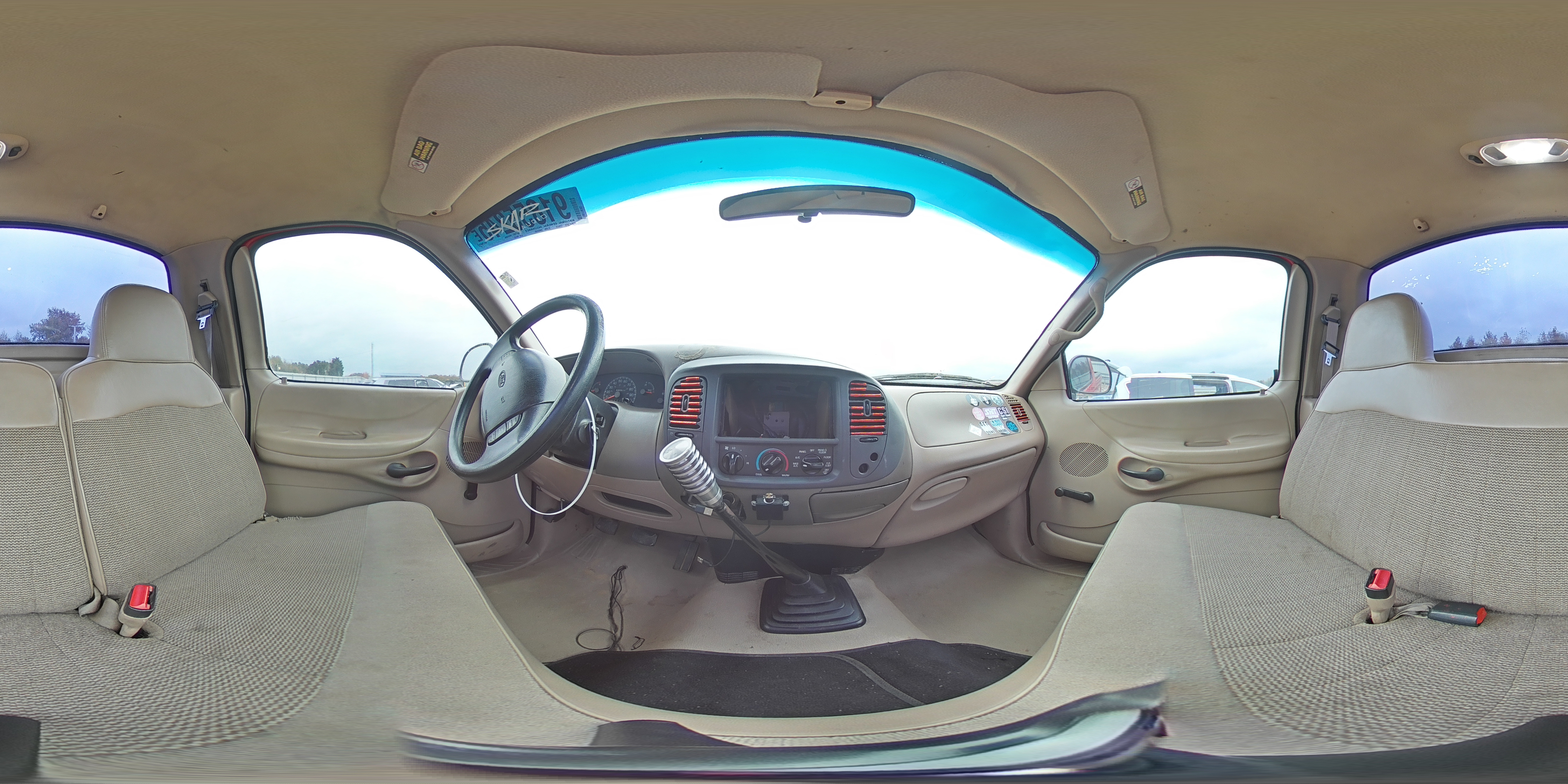 1997 Ford F150 VIN: 1FTDF1721VND05451 Lot: 91855245