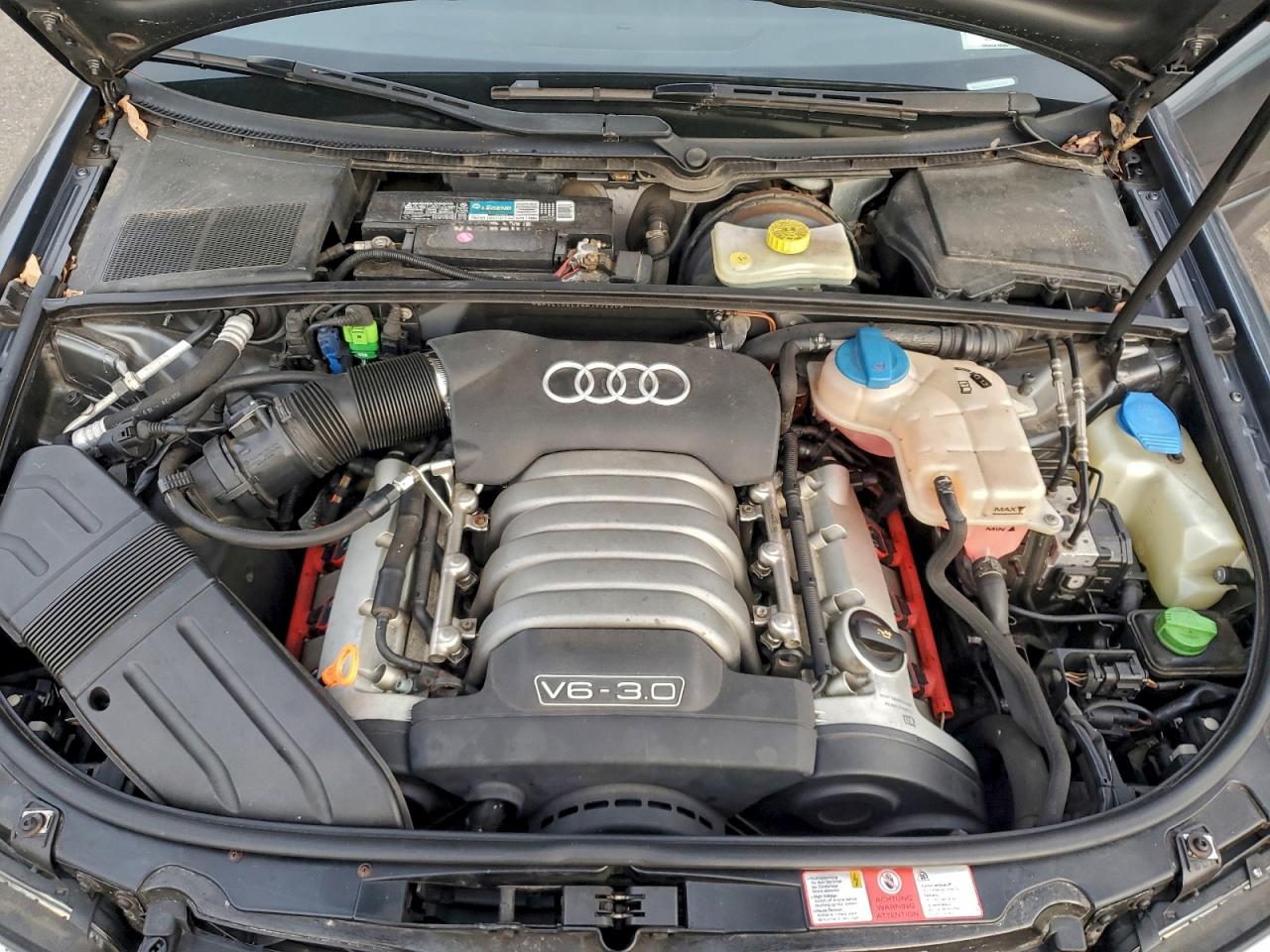 2004 Audi A4 3.0 Quattro VIN: WAULT68E34A195256 Lot: 93261035