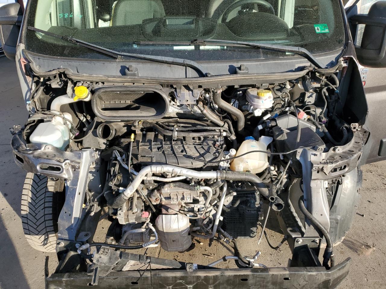 2022 Ram Promaster Delivery Van VIN: 3C6MRVJG3NE120798 Lot: 93250225