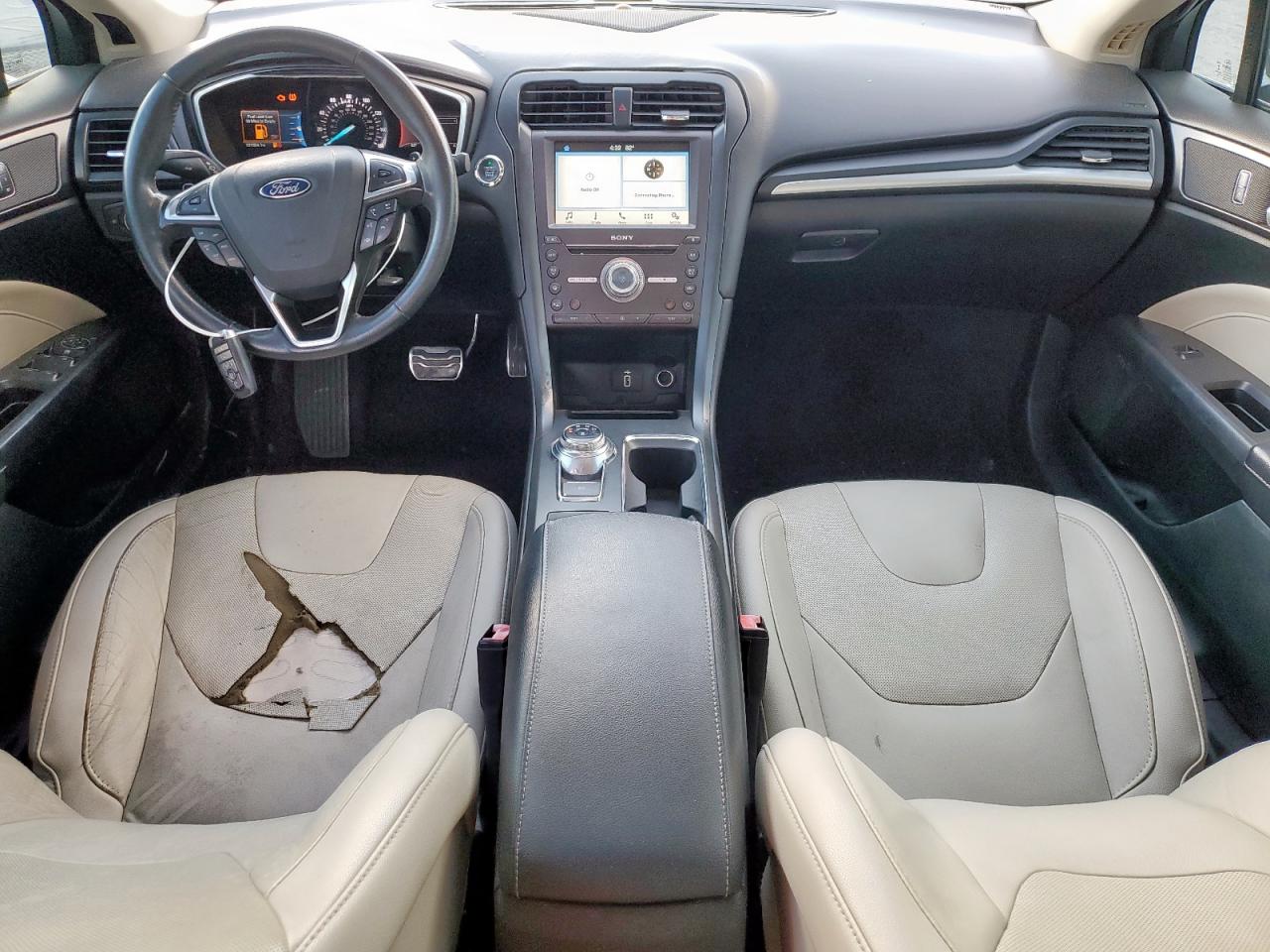 2017 Ford Fusion Titanium VIN: 3FA6P0K97HR130442 Lot: 91795935