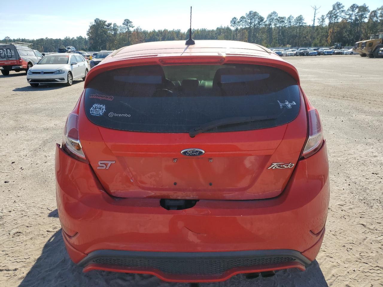 2015 Ford Fiesta St VIN: 3FADP4GX5FM212931 Lot: 90363545