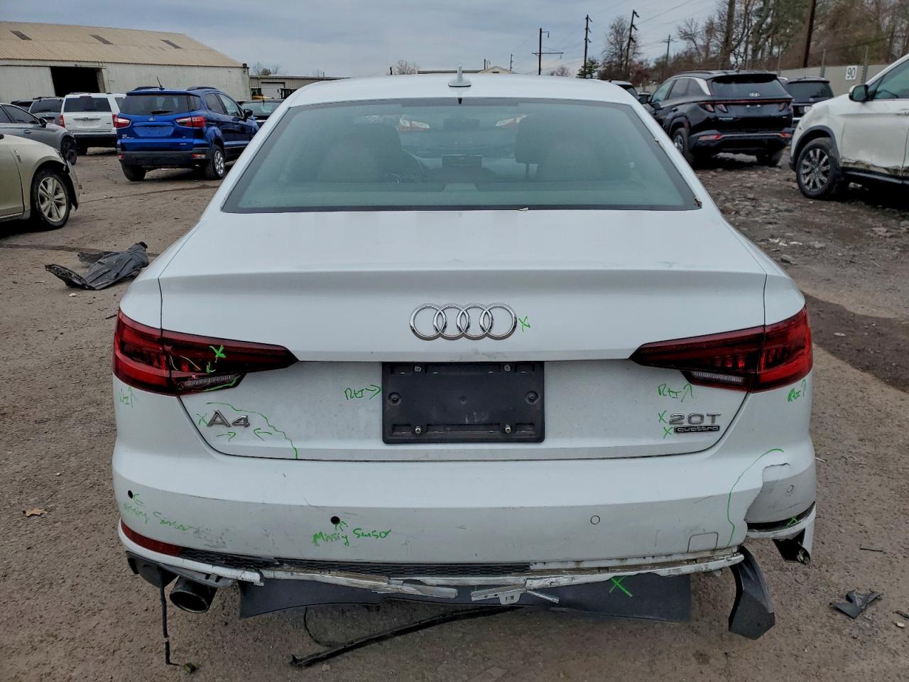 2018 Audi A4 Premium Plus VIN: WAUENAF48JA129877 Lot: 94212795