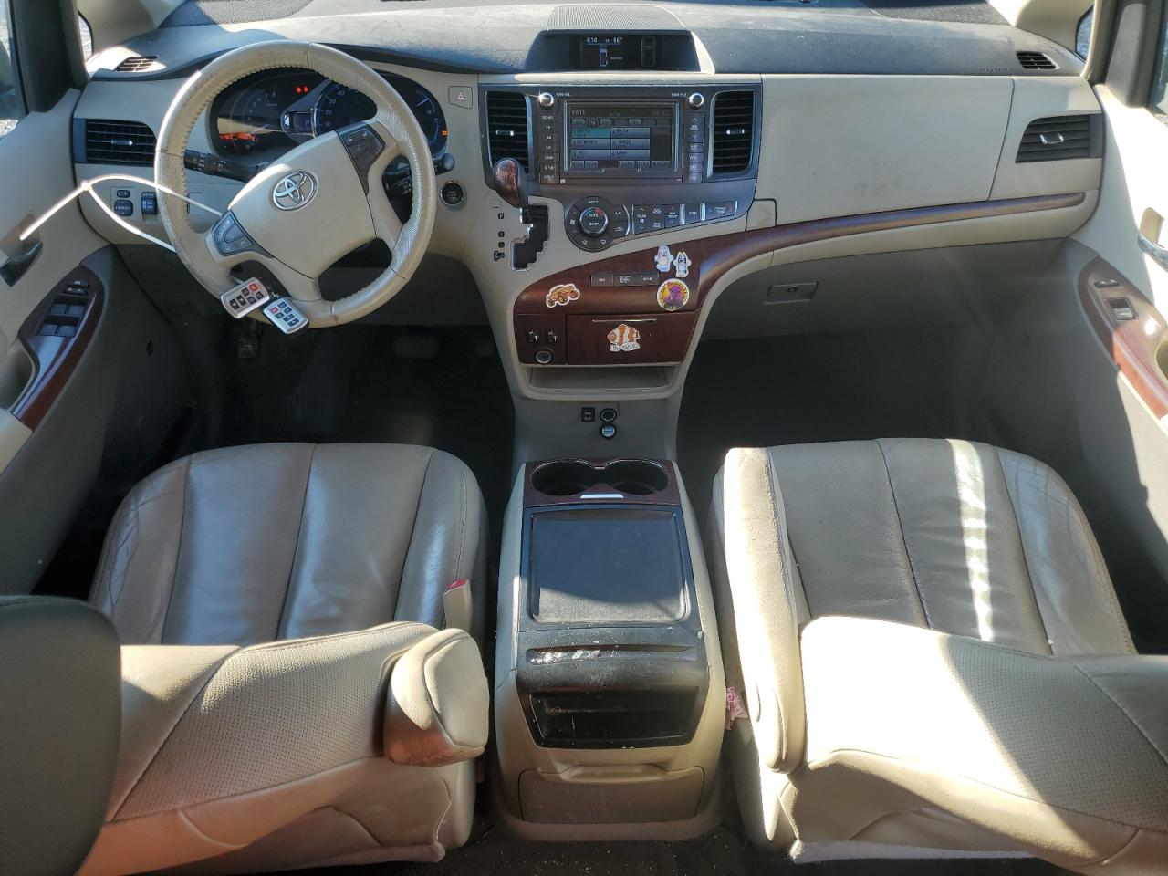 2012 Toyota Sienna Xle VIN: 5TDYK3DC9CS210309 Lot: 91197995