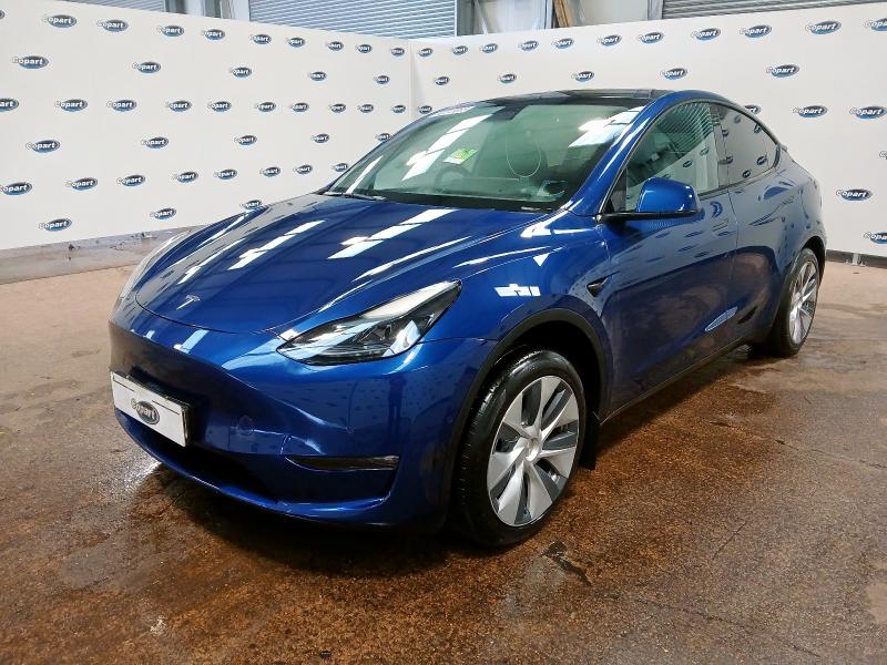 2022 TESLA MODEL Y LONG RANGE AWD 5DR AUTO for sale at Copart NEWBURY