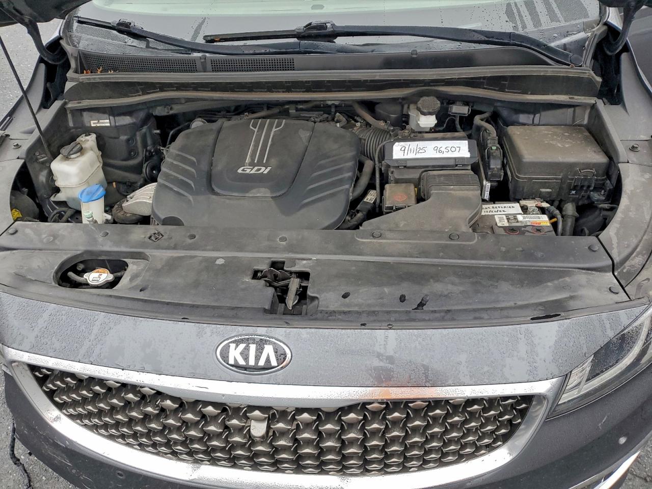 2016 Kia Sedona Sxl VIN: KNDME5C10G6186246 Lot: 93906495