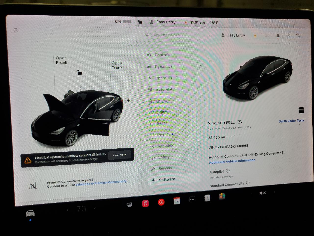 2019 Tesla Model 3 VIN: 5YJ3E1EA6KF410568 Lot: 92532335