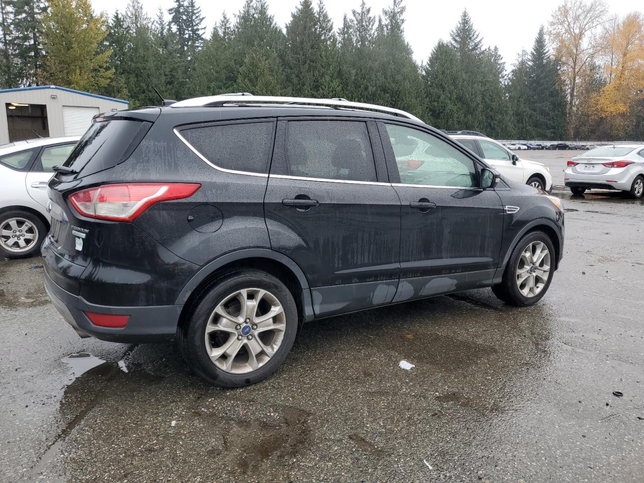 2015 Ford Escape Titanium black suv gas 1FMCU0JX0FUC24928 photo #4