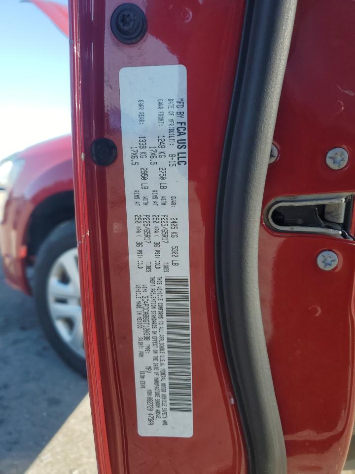 2016 Dodge Journey Se VIN: 3C4PDCAB8GT120338 Lot: 92623015